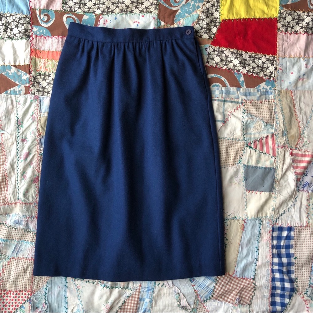 Vintage Wool Skirt